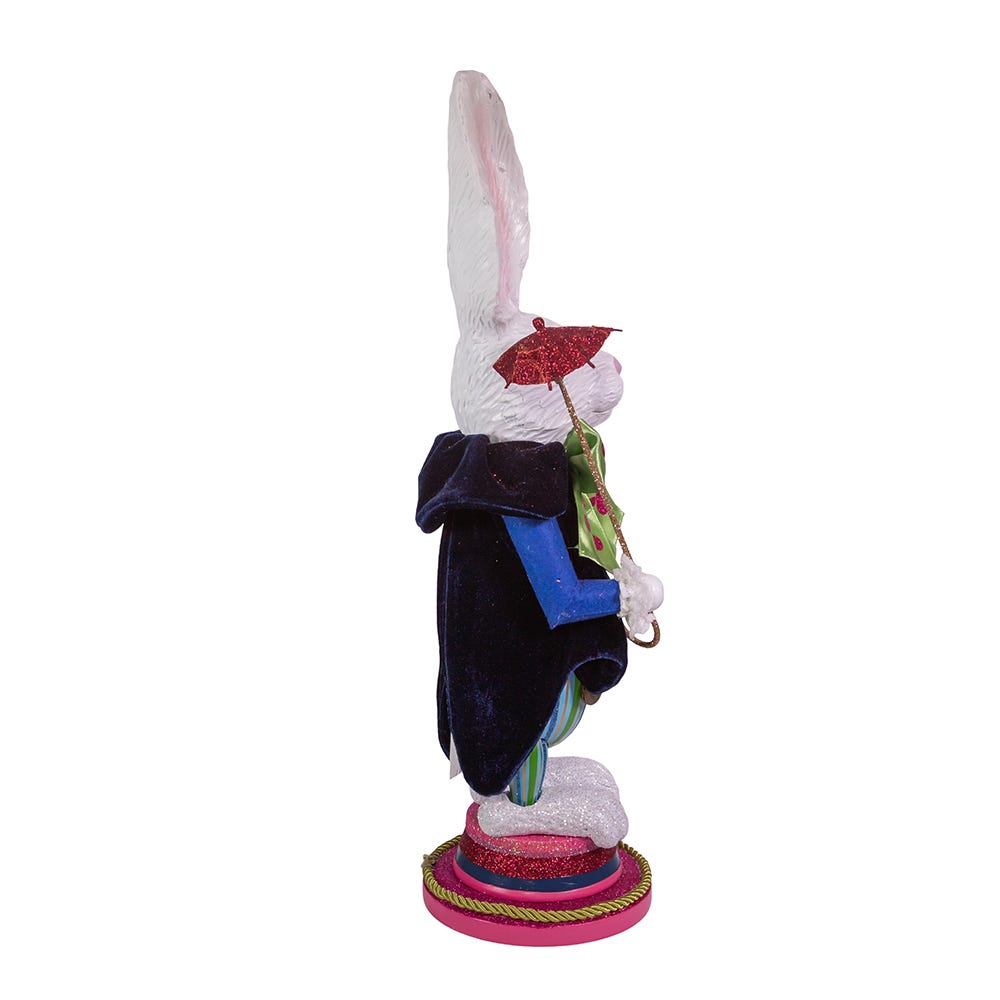 Kurt Adler 18-Inch Hollywood™ White Rabbit Nutcracker